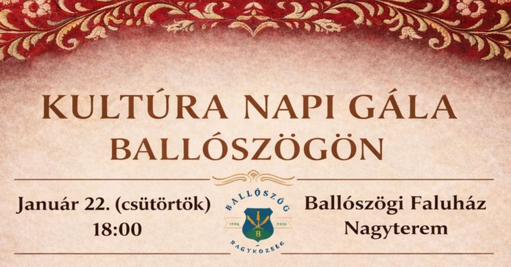 Magyar Kultúra Napja Ballószög 2026