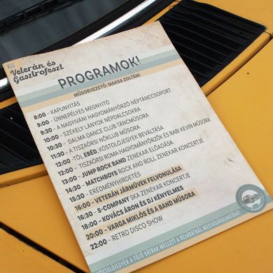 Veterán Járművek Találkozója és Gasztronómiai Fesztivál 2025 Tiszaörs