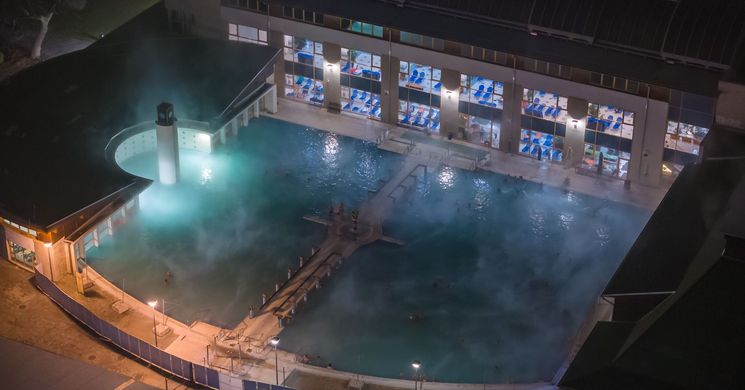 Harkányi éjszakai fürdőzés 2026