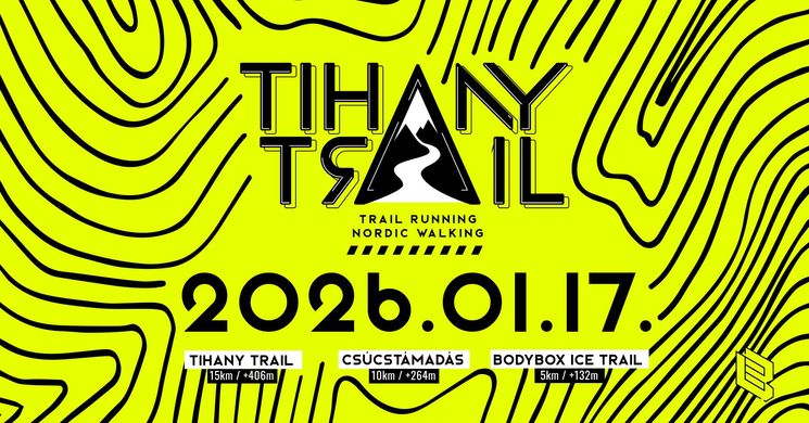 Tihany Trail 2026. Téli terepfutás és nordic walking verseny