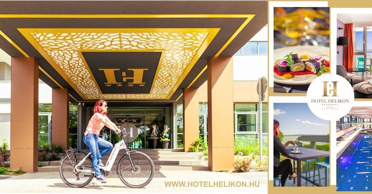 Balatoni kerékpártúra szállás 2026 – Aktív pihenés a Helikon Hotelben kerékpározással