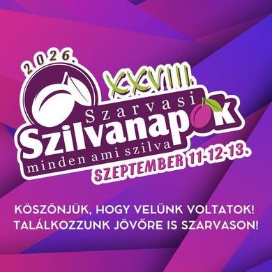 Szilvanapok Szarvas 2026