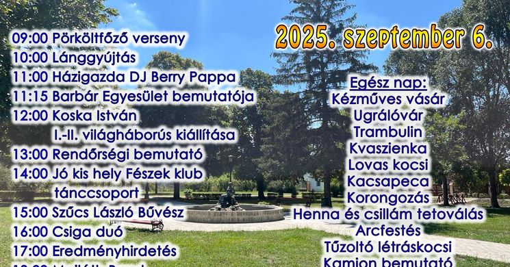 Nagyéri Sokadalom 2025