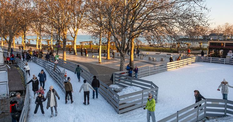 Balatonfüred korcsolyázás 2026