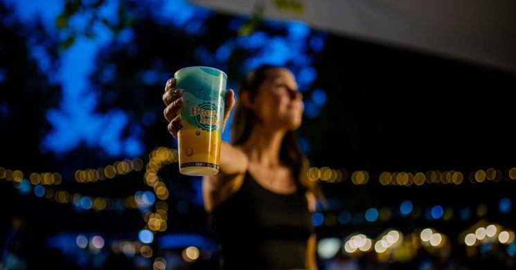 Nagyerdei Sörkert Debrecen 2026 - Beer by Lake