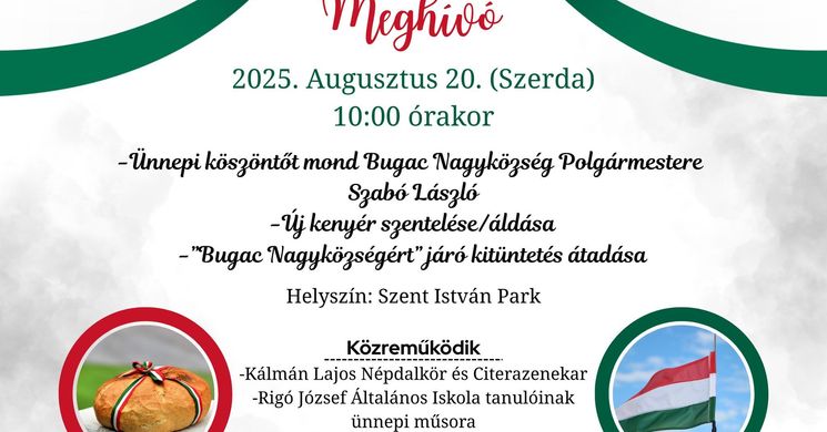 2025. augusztus 20. Bugac