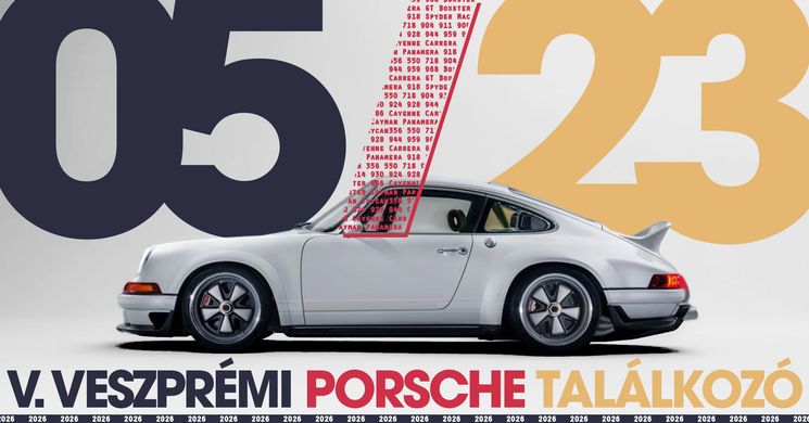 Porsche Találkozó 2026 Veszprém