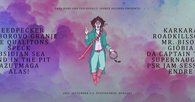 Jam In The Psych Castle Fesztivál 2026 Pusztazámor