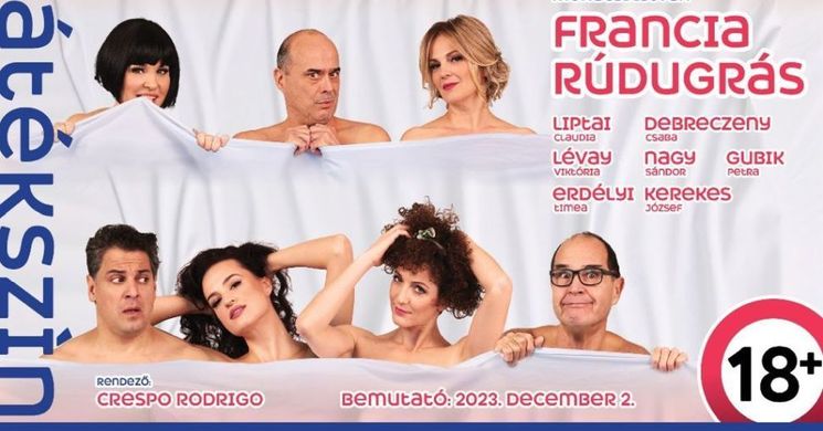 Francia rúdugrás vígjáték 2026  - Nyári színház Veresegyházon és élmény az egész közönségnek