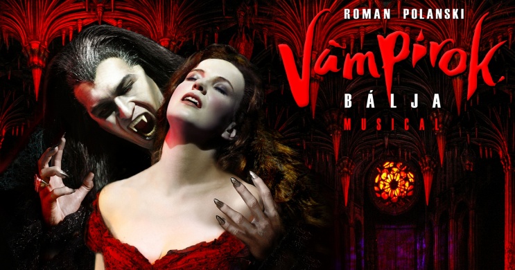 Vámpírok bálja előadások Budapest 2026. Online jegyvásárlás
