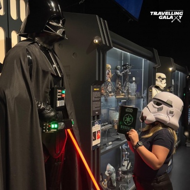 Star Wars kiállítás Budapest. Travelling Galaxy kiállítás