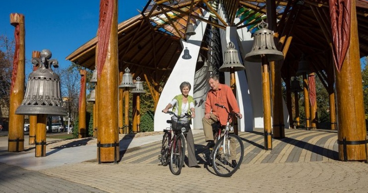 Kerékpártúra Hajdúszoboszlón, bringázz a fürdővárosban és ismerd meg látnivalóit két keréken!