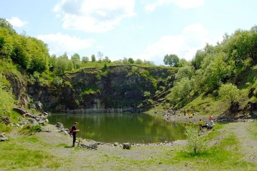 Eresztvényi kőbányák a Medves-vidékén, túra a Karancs-Medves Tájvédelmi Körzetben