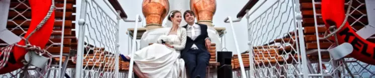 Balatoni esküvő hajón a magyar tenger csodálatos hátterével a megismételhetetlen pillanatokhoz