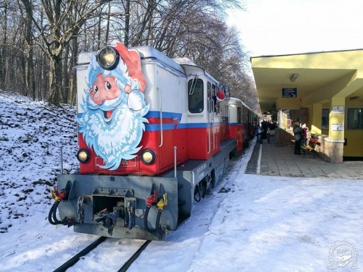 Mikulás a Gyermekvasúton 2025