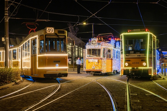 Fényvillamos Budapest 2025