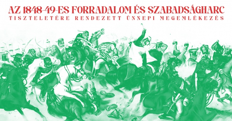2026. március 15. Nyírbátor - Városi megemlékezés az 1848-49-es forradalom és szabadságharc tiszteletére