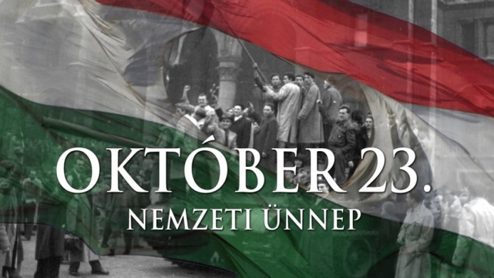 2025. október 23. Várpalota. Ünnepi megemlékezés az 1956-os forradalom és szabadságharcról