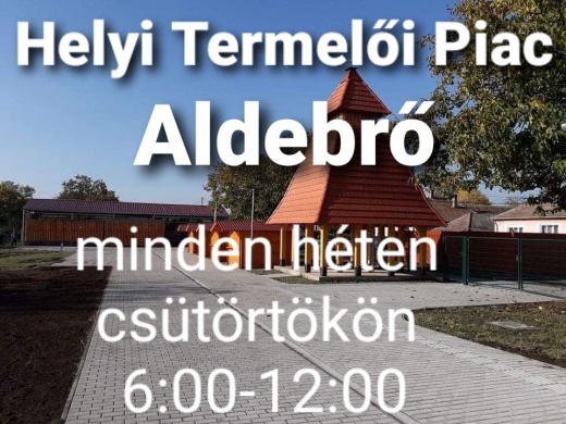 Aldebrő Helyi Termelői Piac 2026