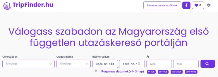 Az utazás varázsa a Tripfinder.hu-n