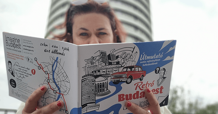 Városnézés rejtvényfüzettel - Retró Budapest