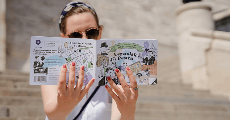Rejtvényfüzet időutazáshoz a Belvárosban - Legendák Pesten