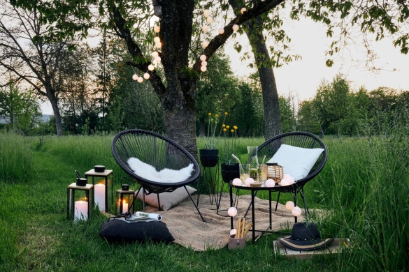 Teremtsünk meghitt hangulatot a kertben, teraszon lámpásokkal