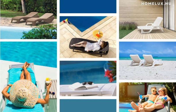 Hogyan dobja fel a kertet, vagy a nyaralást egy kényelmes napozóágy?