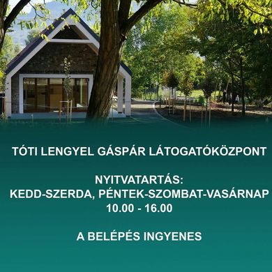 Tóti Lengyel Gáspár Látogatóközpont Szigliget