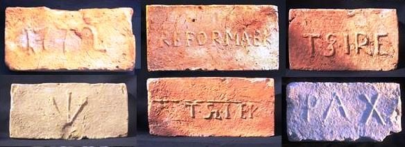 Egyházi Pecsétes Téglák Gyűjteménye Tiszaszentimre