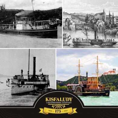 Kisfaludy Lapátkerekes Gőzhajó Budapest