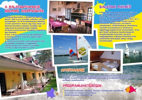 Balatonfenyvesi Kolping Nyaralóház