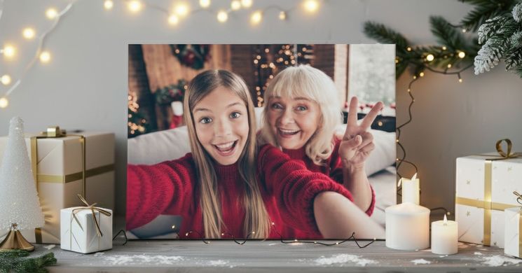 Vászonkép ajándék nagyszülőknek: személyes meglepetés, ami örökre megmarad