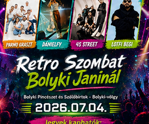 Egri retro szombat Bolyki Janinál – Fesztiválhangulat a Völgyben!