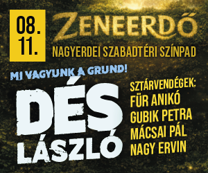 Dés László koncert Debrecenben a Nagyerdei Szabadtéri Színpadon