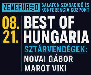 Best of Hungária koncert 2026. augusztus 21-én Balatonfüreden