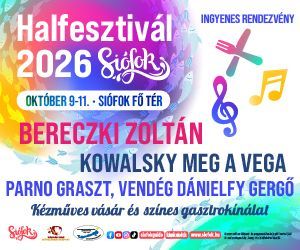 Halfesztivál Siófokon