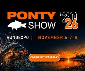 Pontyshow 2026. november 6-8. Magyarország egyik legnagyobb horgászkiállítása