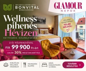 Felnőttbarát wellness akció Hévíz 2026 - Glamour napok a Bonvitalban 