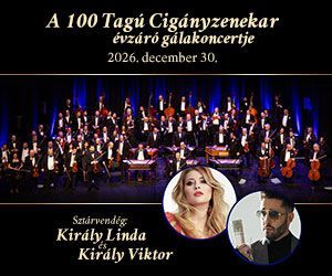 A 100 Tagú Cigányzenekar évzáró gálakoncertje