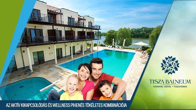 Aktív wellness pihenés Tisza-tónál: gazdag programkínálat