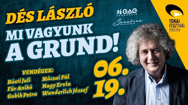 Dés László és művészbarátai koncert Tokajban a Fesztiválkatlanban