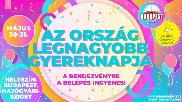 Fergeteges gyereknap Budapesten a Hajógyári-szigeten