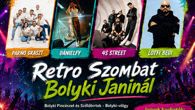 Egri retro szombat Bolyki Janinál – Fesztiválhangulat a Völgyben!