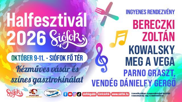Halfesztivál Siófokon