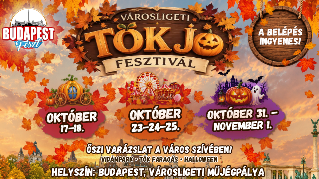 Városligeti tök jó fesztivál Budapesten