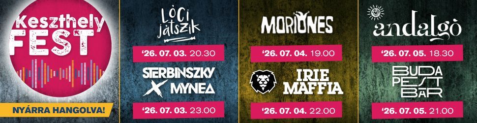 KeszthelyFest nyári kulturális kavalkád a Balatonnál