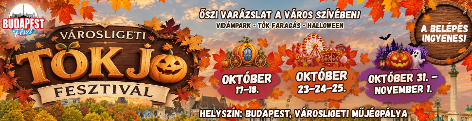 Városligeti tök jó fesztivál Budapesten