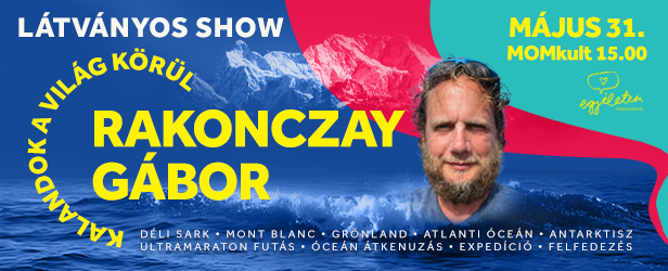 Kalandok a világ körül Rakonczay Gáborral - Látványos show előadás