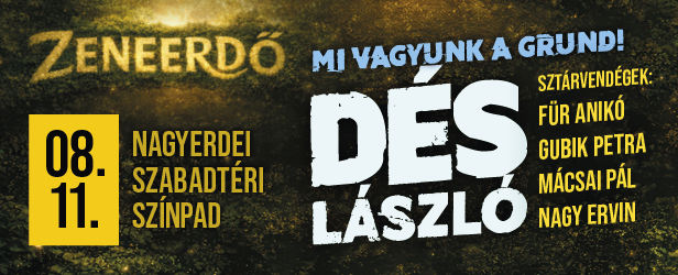 Dés László koncert Debrecenben a Nagyerdei Szabadtéri Színpadon